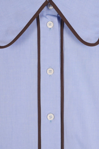 MARIA DE LA ORDEN - Ala Shirt - Sky Blue