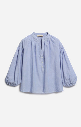 VANESSA BRUNO - Nipoa Blouse - White/Blue