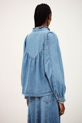 BA&SH - Lay Top - Light Blue