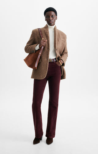 VANESSA BRUNO - Jovanka Jacket - Marron Chine