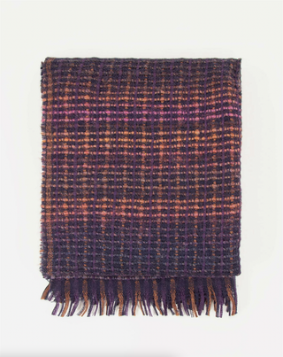 SESSÙN - Niu Pio Scarf - Ruby Blue