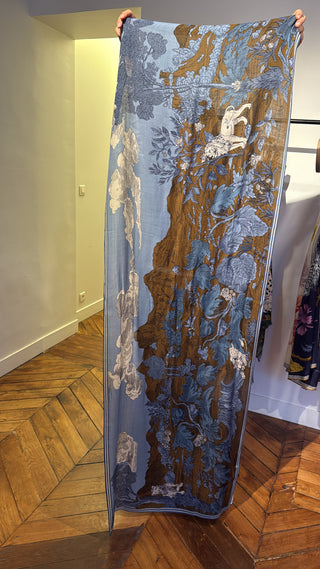 INOUI - Scarf Histoire 70 - Blue