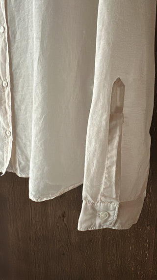 POMANDÈRE - Cotton Silk Shirt - Cream