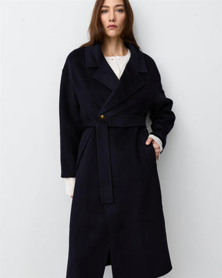 THE CURATED - The London Coat - Navy (pre-order)