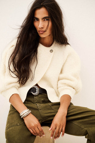 BA&SH - Fida Cardigan - Ecru
