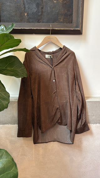 Officine Générale - Mabelle Shirt - Coco/Cream