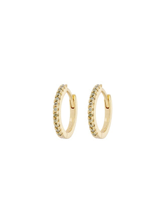 Emilia by Bon Dep - Medium Hoops - Army