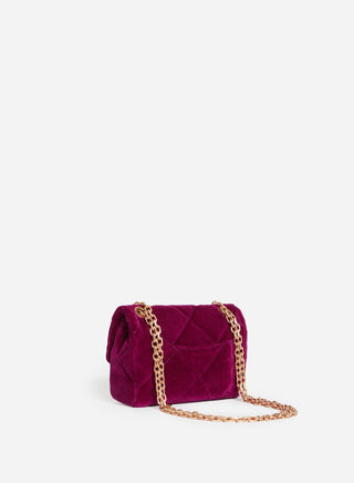 VANESSA BRUNO - Nano Moon Handbag - Berry