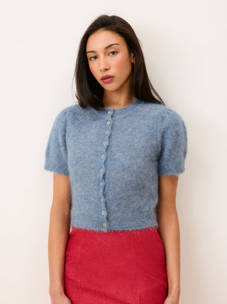 Rouje - Abelina Cardigan - Bleu