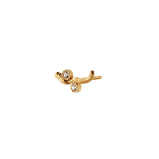 STINE A - Flow Earring With Two Stones