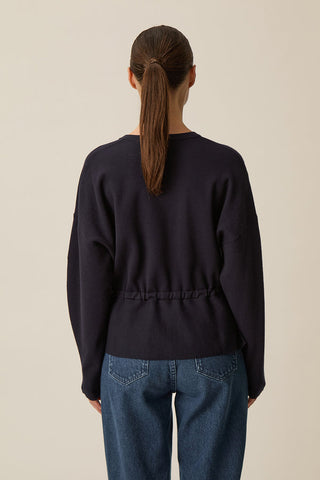 DES PETITS HAUTS - Bijou Cardigan - Marine