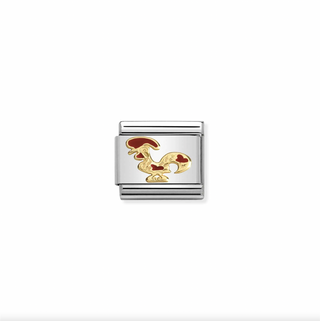 Nomination - Link Enamel & 18k Gold GALO BARCELO COCK