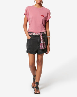 ISABEL MARANT ÈTOILE - Zewel Tee Shirt - Wild Rose