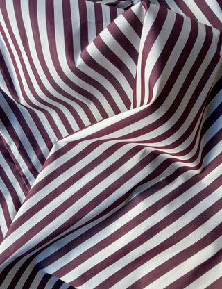 APOF - Alba Shirt - Wine Stripe