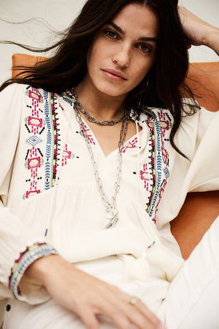 BA&SH - Tilt Blouse - Ecru
