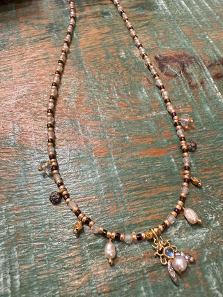 5 OCTOBRE - Mibee Necklace - Argent Doré