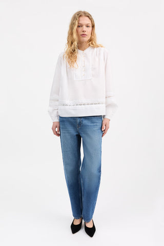 SKALL - Leaf Shirt - Optic White
