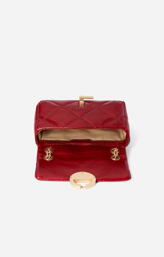 VANESSA BRUNO - Small Moon Bag - Rubis