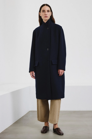 POMANDÈRE - Coat - Dark Blue