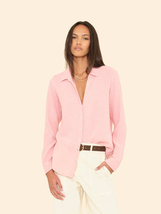 XIRENA - Scout Shirt - Pink Rose