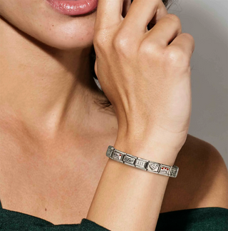 Nomination - Link CLASSIC SYMBOLS steel 925 sterling silver WIND ROSE
