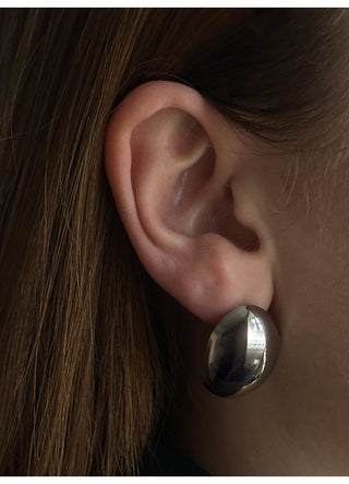 Pico Copenhagen - Rosa Studs - Silver