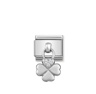 Nomination - Link CHARMS 925 sterling silver Four Leaf Clover