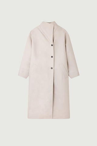 SOEUR - Hyacinthe Coat - Gris Clair