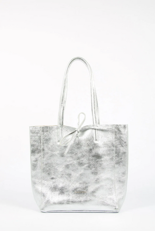 MAISON FANLI - Sac Petit Cabas - Argent