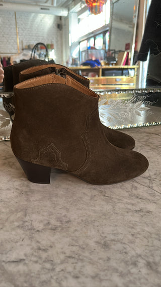 ISABEL MARANT ÈTOILE - Dicker Boots - Khaki