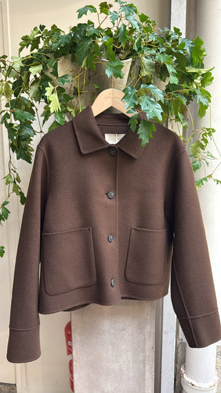 VANESSA BRUNO - Henri Jacket - Chocolate