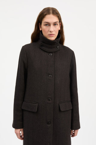 SKALL - Ernest Coat - Brown Herringbone