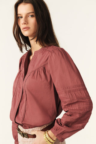 BA&SH - Yilla Blouse - Bois de Rose