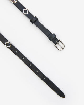 ISABEL MARANT ÈTOILE - Odena Belt - Black/Silver