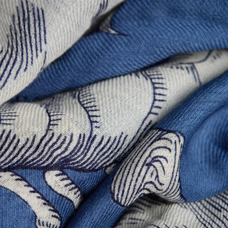 INOUI - Scarf 100 Astrologie - Denim