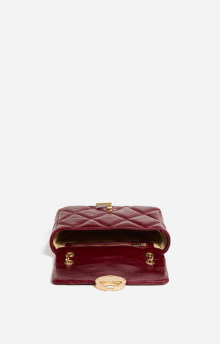 VANESSA BRUNO - Medium Moon Bag - Cerise
