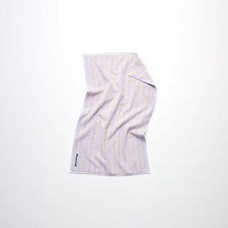 BONGUSTA - Naram Hand Towel - Lilac & Neon Yellow