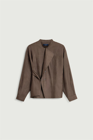 SOEUR - PRE-ORDER Hampton Blouse - Marron Fonce