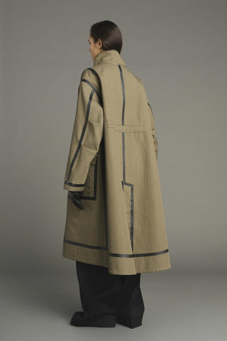 SOEUR - PRE-ORDER Luz Coat - Noir/Beige