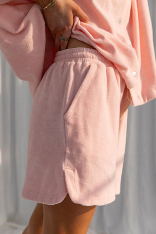 BONGUSTA - Naram Gym Shorts - Blush