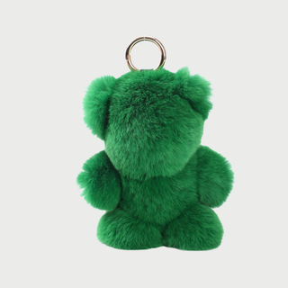 STICKY BESTIE - Fluffy Bear Charm - Green