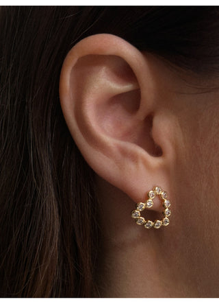 Pico Copenhagen - Mina Petite Crystal Studs - Clear