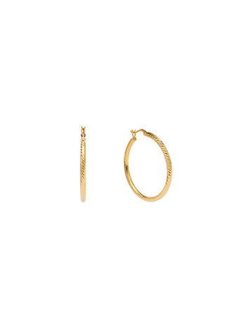 Pico Copenhagen - Mia Large Hoops - Gold
