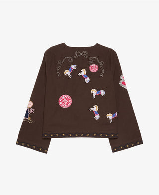 SISSEL EDELBO - Emmy Shirt - Fudge