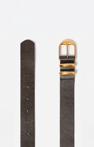 VANESSA BRUNO - Belt 30mm - Chocolate