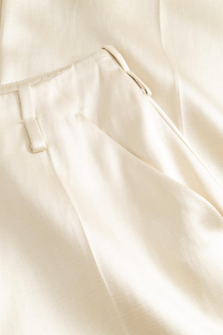 MKDT STUDIO - Prala-Atelier Shiny Cotton Mix - Metalic Cream