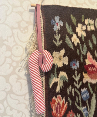 SISSEL EDELBO - Cane Leftover Ornament - Candy Stripes
