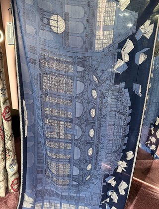 INOUI - Scarf Vivienne 100 - Blue