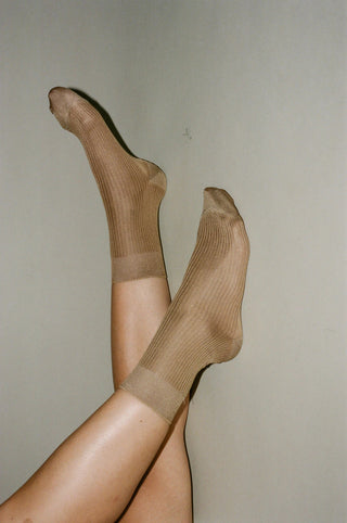 Maria La Rosa - Bio Sock - Nocciola