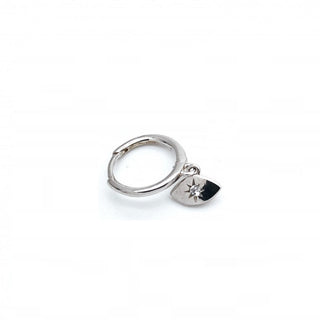 Rose Marie Paris - Hoop Eye - Silver